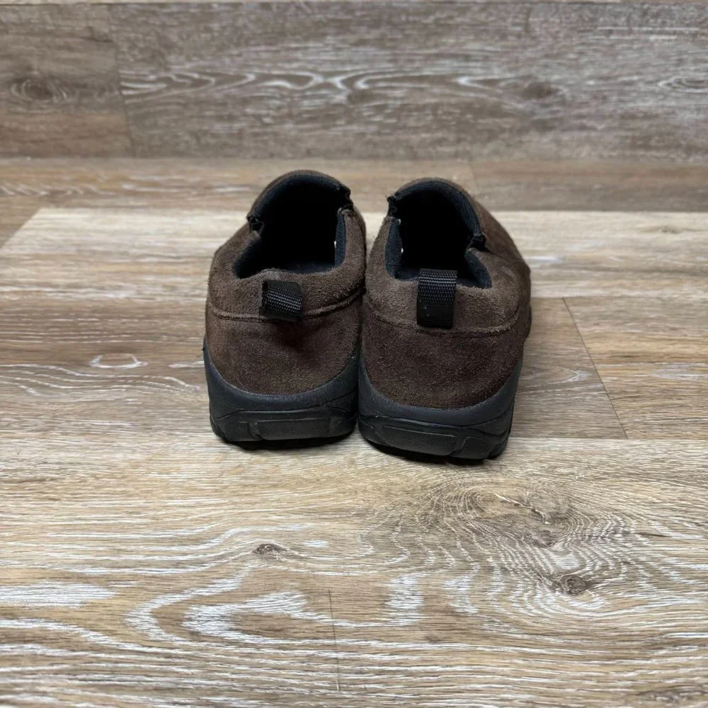 Lands End Brown Suede Slip On Women's Size 7M